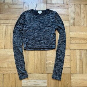 Wilfred free long sleeve crop top